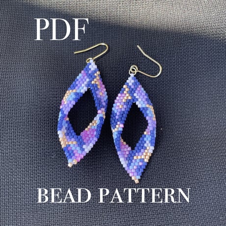 nejire　ビーズステッチ図案