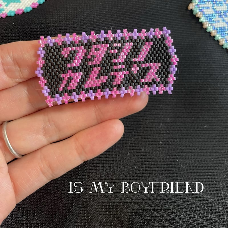 natsu ビーズ ワタシのカサです ビーズステッチ図案 | Natsupanman beads shop