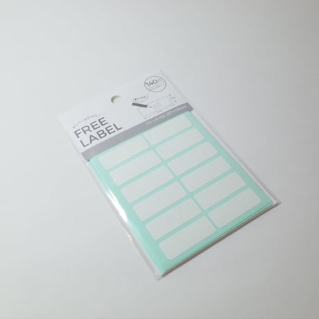 きれいにはがせるフリーラベル 140片 　×10セット　4906327028184