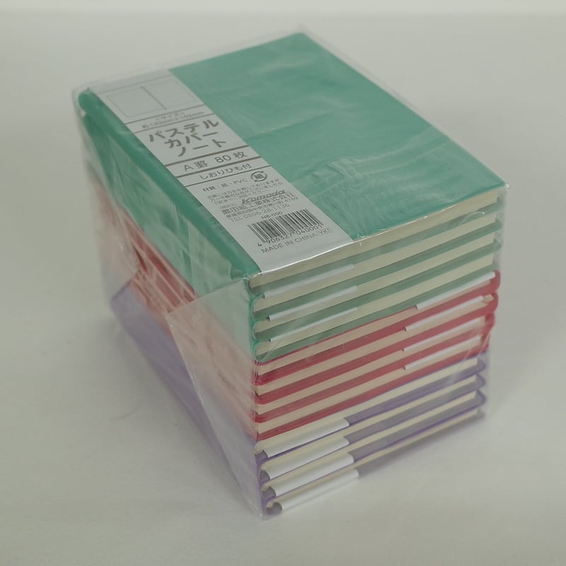 A6 パステルカバーノート 80枚 ×12セット 4906327040001 | Komod...