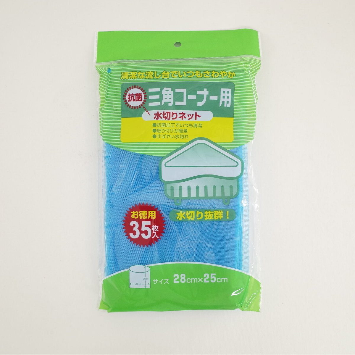 水切りネット三角コーナー用35P ×10セット 4906327020874 | Komod 水切りネット三角コーナー用35P ×10セット 4906327020874 | Komod
