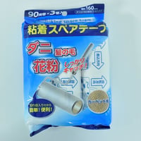 粘着スペアテープ カーペット用 90周×3巻入 　×24セット　4906327901562