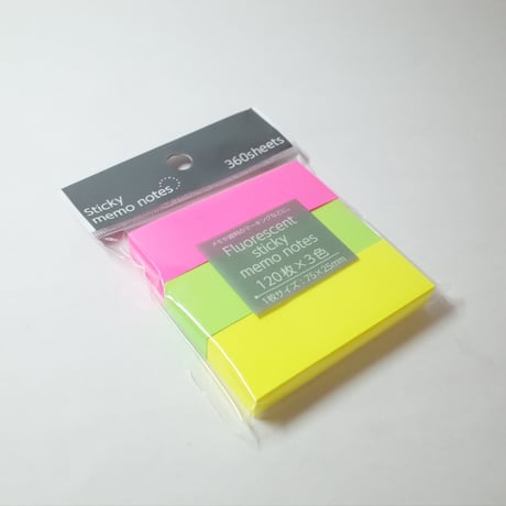 蛍光ふせん　360枚 　×10セット　4906327037247