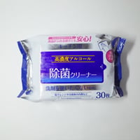 高濃度アルコール除菌クリーナー キッチン用 30枚　×20個　4906327043859