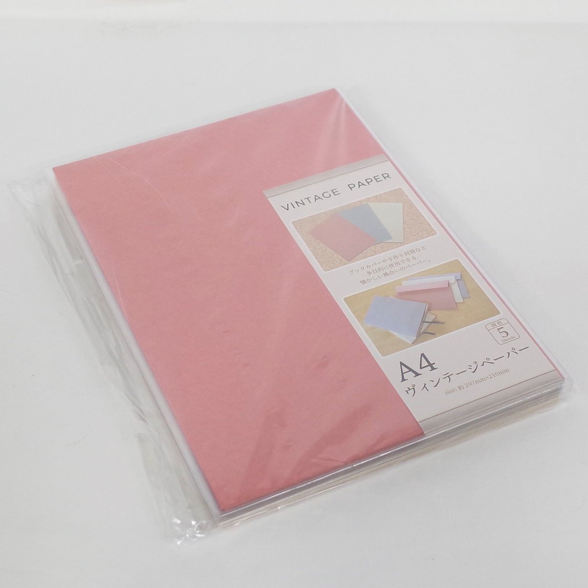 ヴィンテージペーパーA4 5枚 ×12セット 4906327043637 | Komoda's