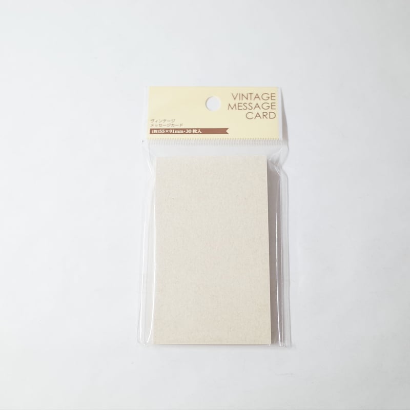 ヴィンテージメッセージカード 30枚入 ×12セット 4906327042432 | Komo