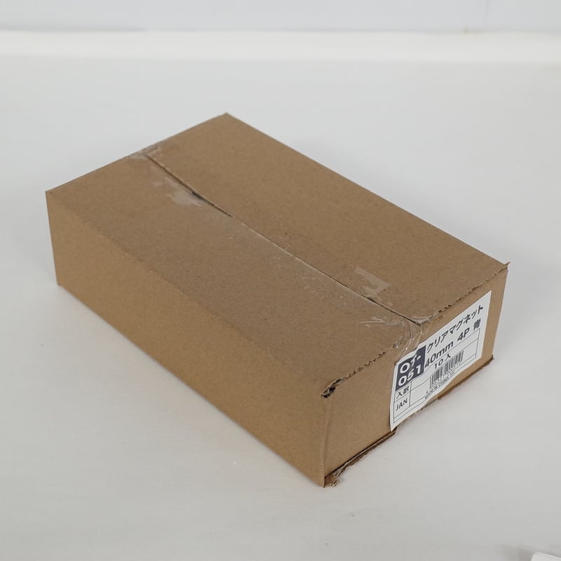 クリアマグネット40mm 4P ブルー ×10セット 4906327900510 | Kom