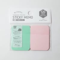 角丸 半透明ふせん 38×50mm 120枚　×10セット　4906327904273