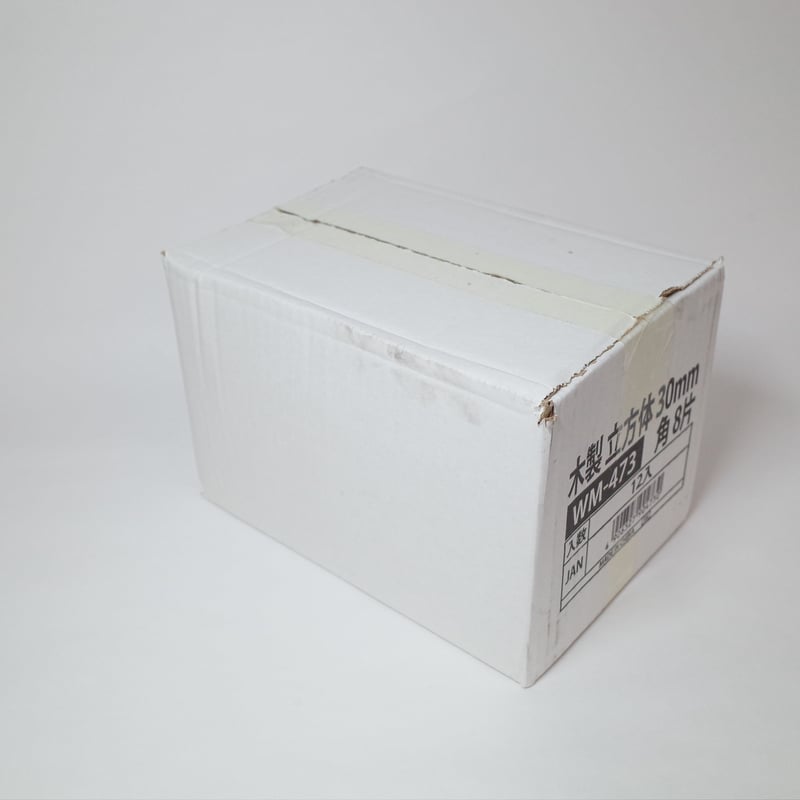 木製 立方体 30mm角 8片 ×12セット 4906327904730 | Komoda's 木製 立方体 30mm角 8片 ×12セット 4906327904730 | Komoda's