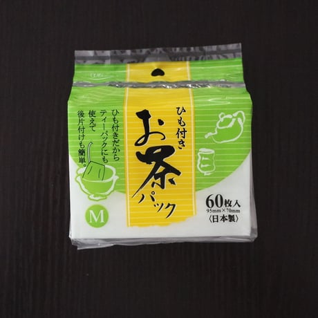 VTEC ひも付きお茶パックMサイズ 60枚入 ×12セット　4958394001584