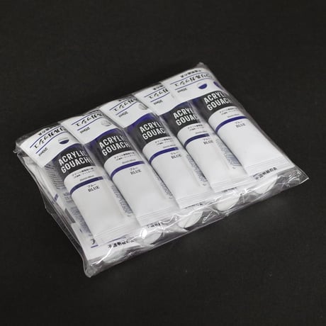 ACRYLIC GOUACHE　BLUE 　×10セット　4906327043507