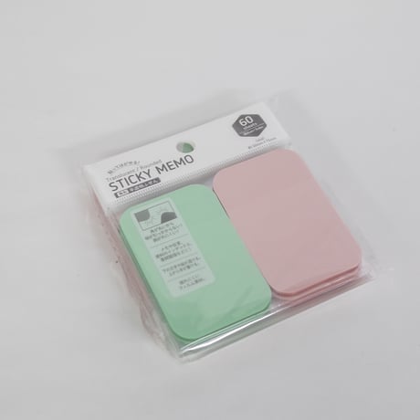 角丸 半透明ふせん 50×75mm 60枚　×10セット　4906327903412
