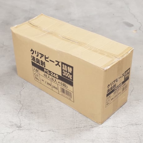 クリアビーズ消臭剤 詰替 300g　×8個　4906327902460