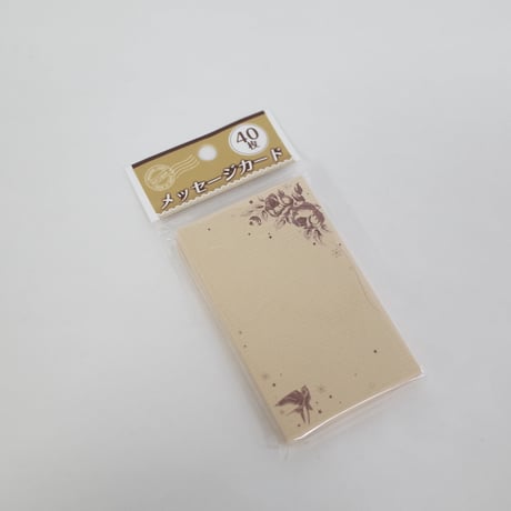 アンティークメッセージカード40枚入 　×10セット　4906327035212