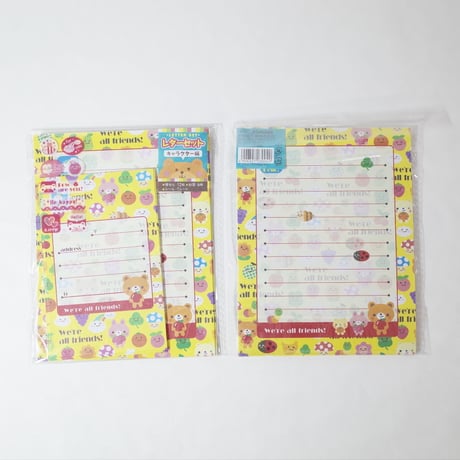 レターセットキャラクター柄 　×10セット　4906327030040