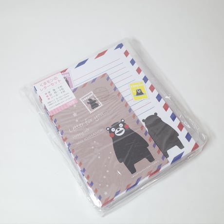 くまモンのレターセット  ×12セット　 4906327037940
