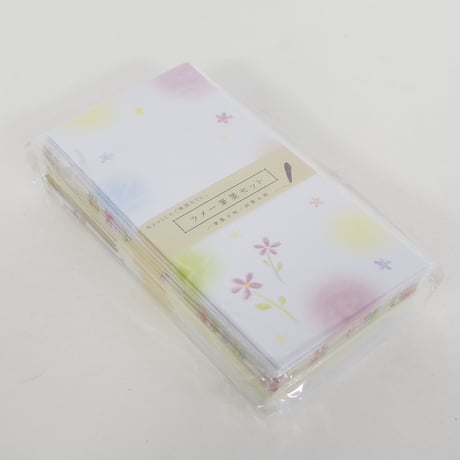 ラメ一筆箋レターセット 　×12セット　4906327032969