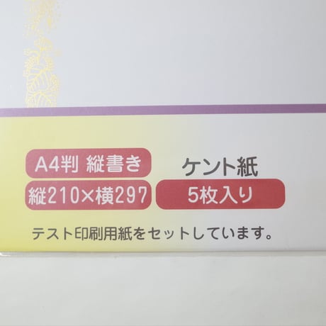 賞状用紙A4  　×10セット　4906327023516