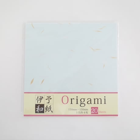 伊予和紙Origami 20Sheets 5色各4枚　×10セット　4906327037667
