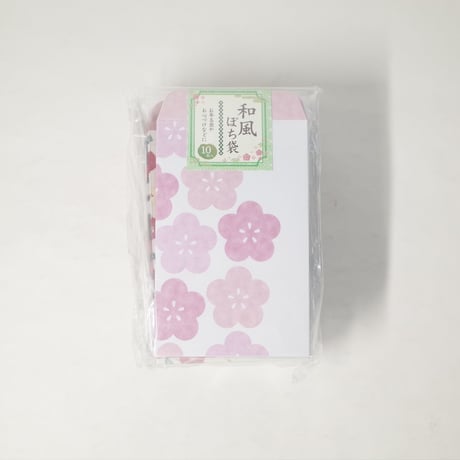 和風ぽち袋10枚入 　×12セット　4906327031382