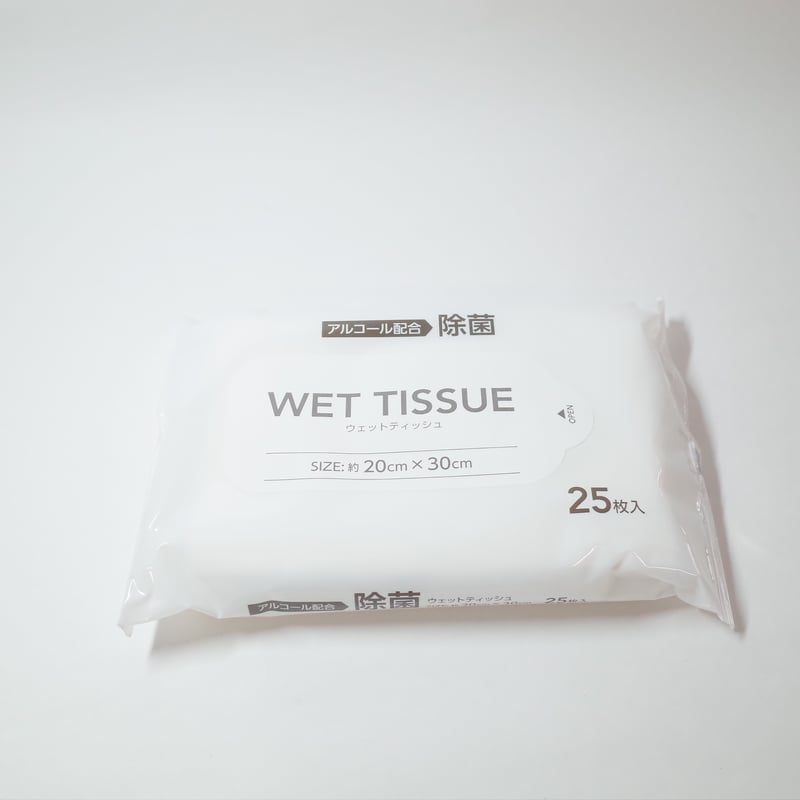 大判除菌ウェットティッシュ25枚 ×20セット 4906327032471 | Komoda