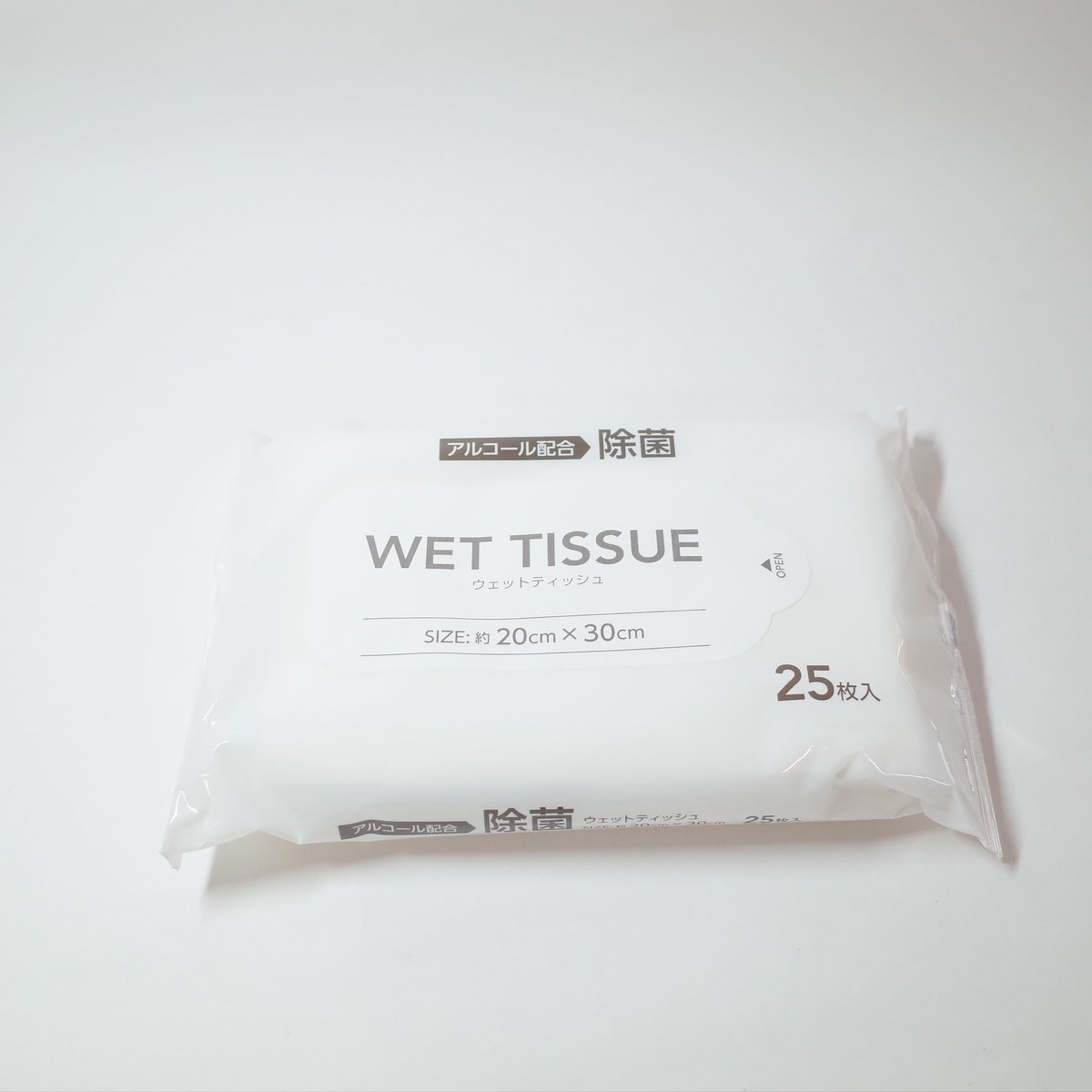 ウェットティッシュ 大判除菌ウェットティッシュ25枚 ×20セット 4906327032471 | Komoda