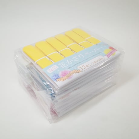 ミニ花かざりペーパー 12束入 ×10セット　4906327904648