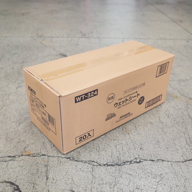 フローリングワイパー用ウェットシート20枚入 ×20個 4906327903245