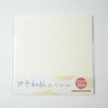 伊予和紙折り紙 4色20枚 ×12セット　4906327904723