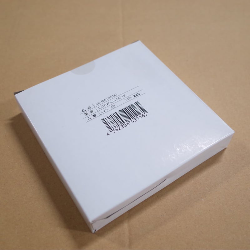 繰返しﾃﾞｰﾀ用CD-RW 1P VD-165 ×10枚 4562206421165 | Ko