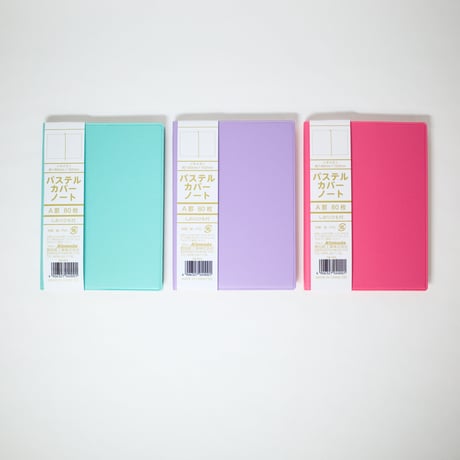 A6 パステルカバーノート 80枚 　×12セット　4906327040001