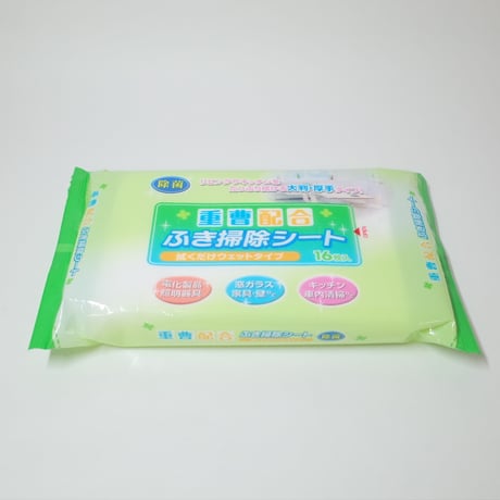 重曹配合ふき掃除シート 16P 　×20セット　4906327032563