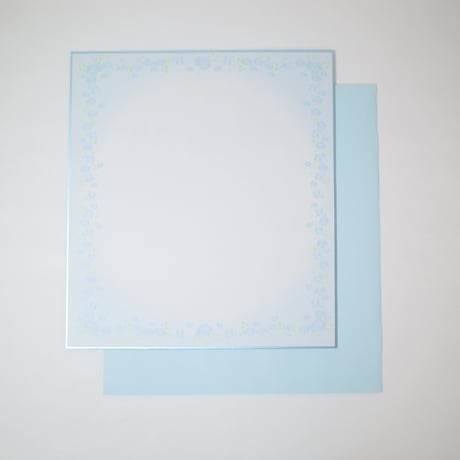 封筒付きファンシー色紙 1枚入 4柄アソート　×12枚　4906327024681
