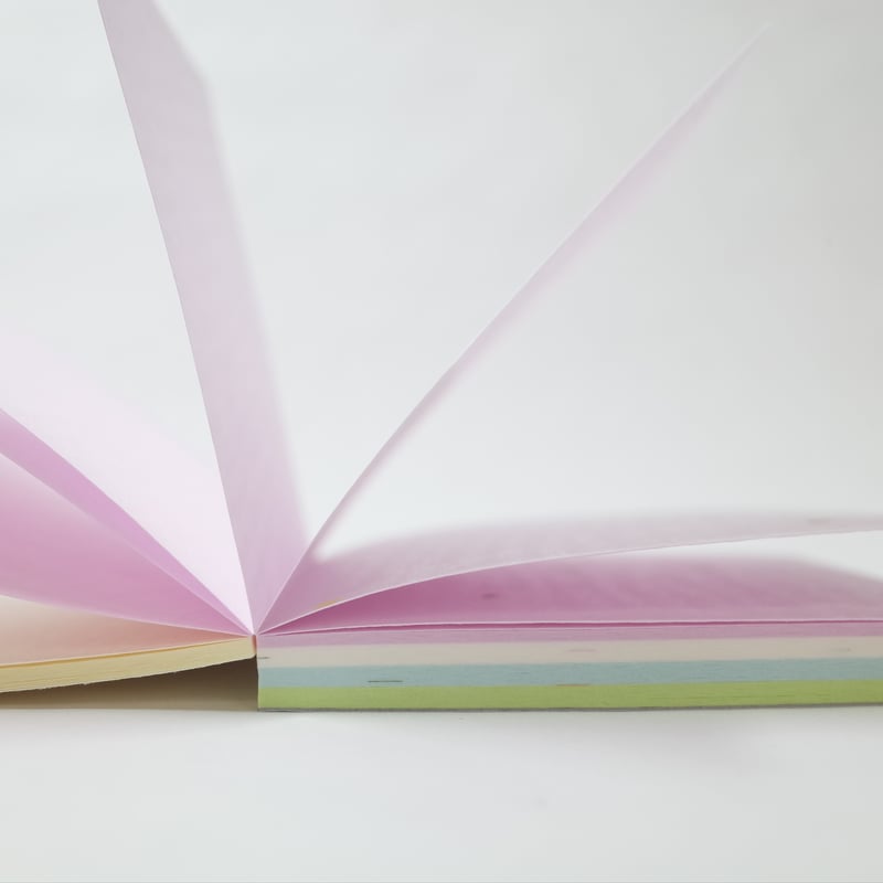 伊予和紙綴り 5色組 80枚 ×10冊 4906327031788 | Komoda's STORE