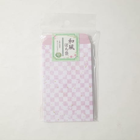 和風ぽち袋10枚入 　×12セット　4906327031382