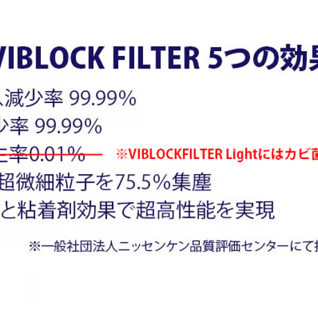 CCFSTYLE専用ヴィブロックフィルター Light 【DSK型】