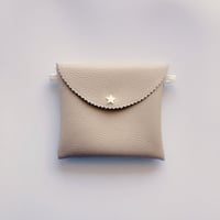 juniorフェイクレザー移動ポケット♡beige