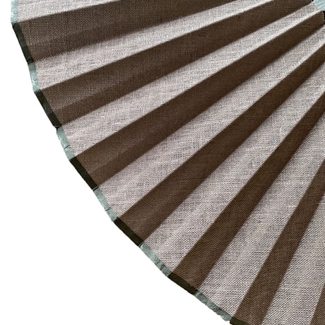 【値下げしました！】扇子屋 梵オリジナル扇子（あずき／Brown）【数量限定】