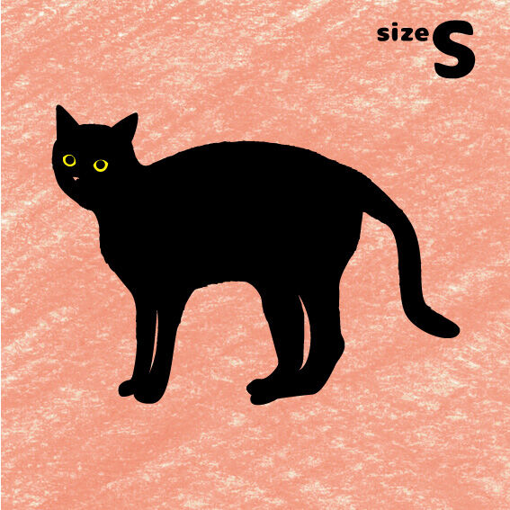 Sステッカー『クロ・ネコ』 | kuronekoya