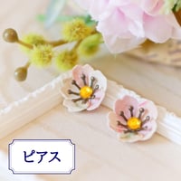 [限定]着物の桜 ～さくらいろ～　スタッドピアス