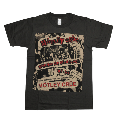 ロックTシャツ Motley Crue モトリークルー｜バンドTシャツ・音楽Tシャツの通販ROCK UP!（ロックアップ）