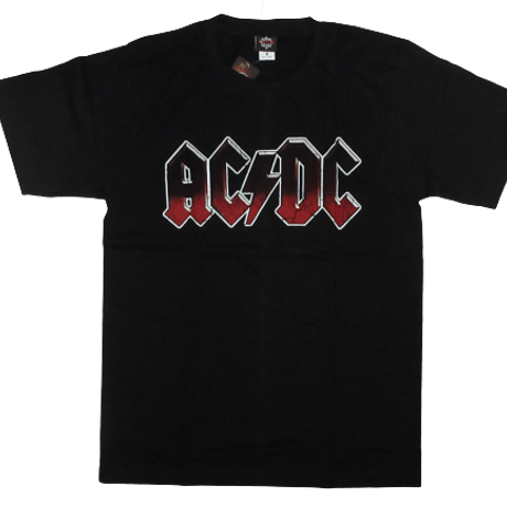 ロックTシャツ AC/DC ひび割れロゴ｜バンドTシャツ・音楽Tシャツの通販ROCK UP!（ロックアップ）
