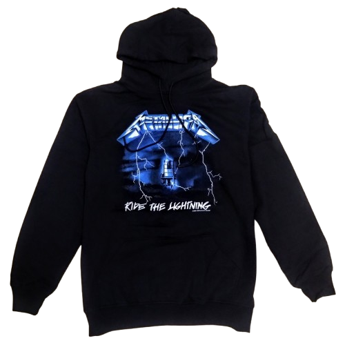 ロックパーカー Metallica メタリカ Ride The Lightning｜バンド