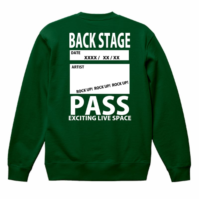 HYSTERIC BACK-STAGE PASS トレーナー 【公式通販】