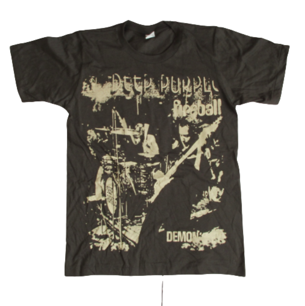 ロックTシャツ ディープ・パープル Deep Purple ファイアーボール