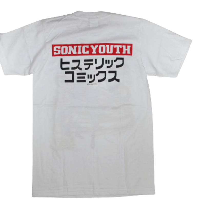 ロックTシャツ SONIC YOUTH ソニック・ユース HYSTERIC COMICS ヒス...