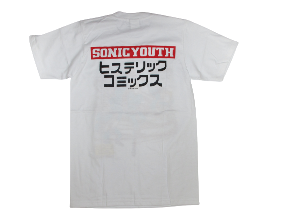 ロックTシャツ SONIC YOUTH ソニック・ユース HYSTERIC COMICS