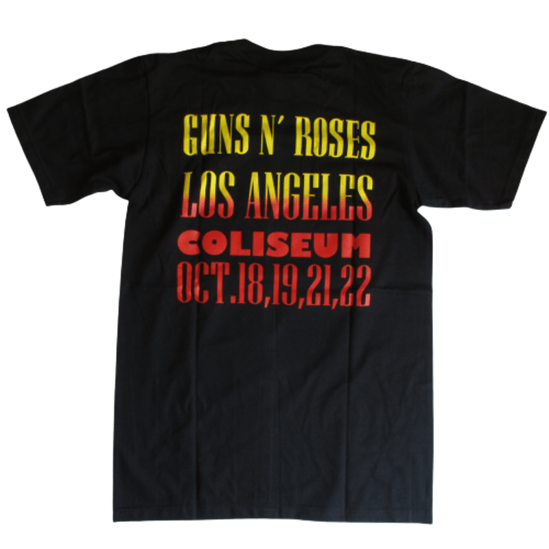 "GUNS N' ROSES" LOS ANGELES 1989 バンドTシャツ メンズL相当