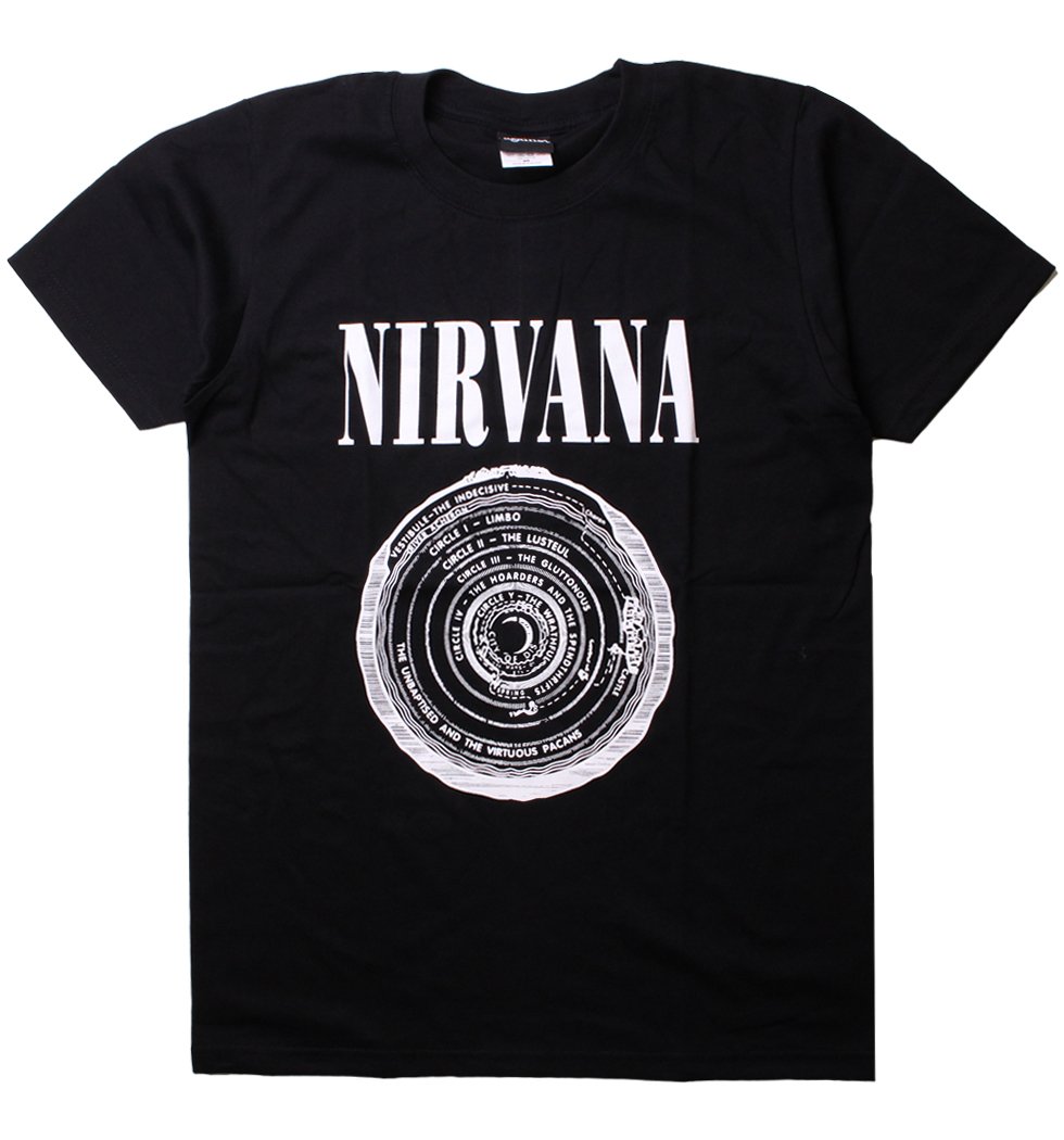NIRVANA　ニルヴァーナ　スウェット☆バンド　両面ロゴ NIRVANA ニルヴァーナ スウェット バンドスウェット ホワイト