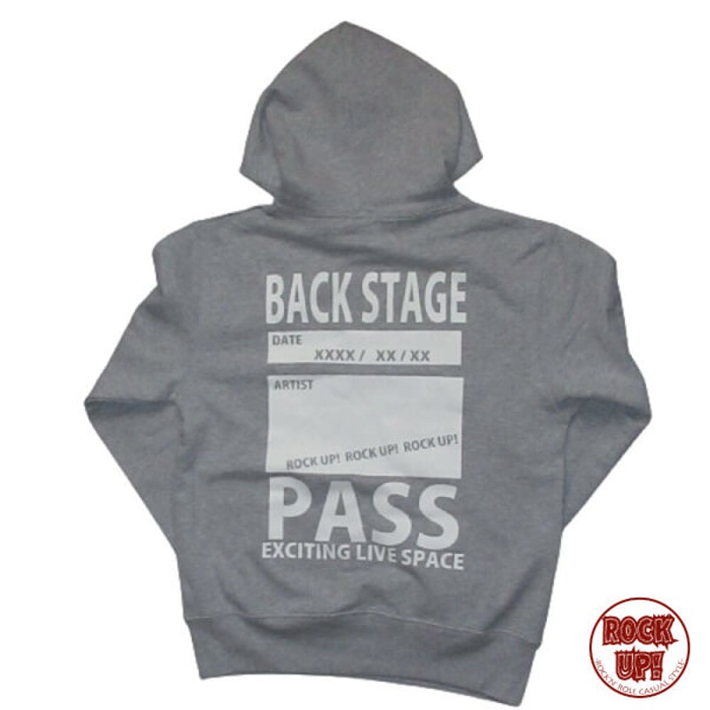 プルオーバー パーカー BACKSTAGE PASS バクステ